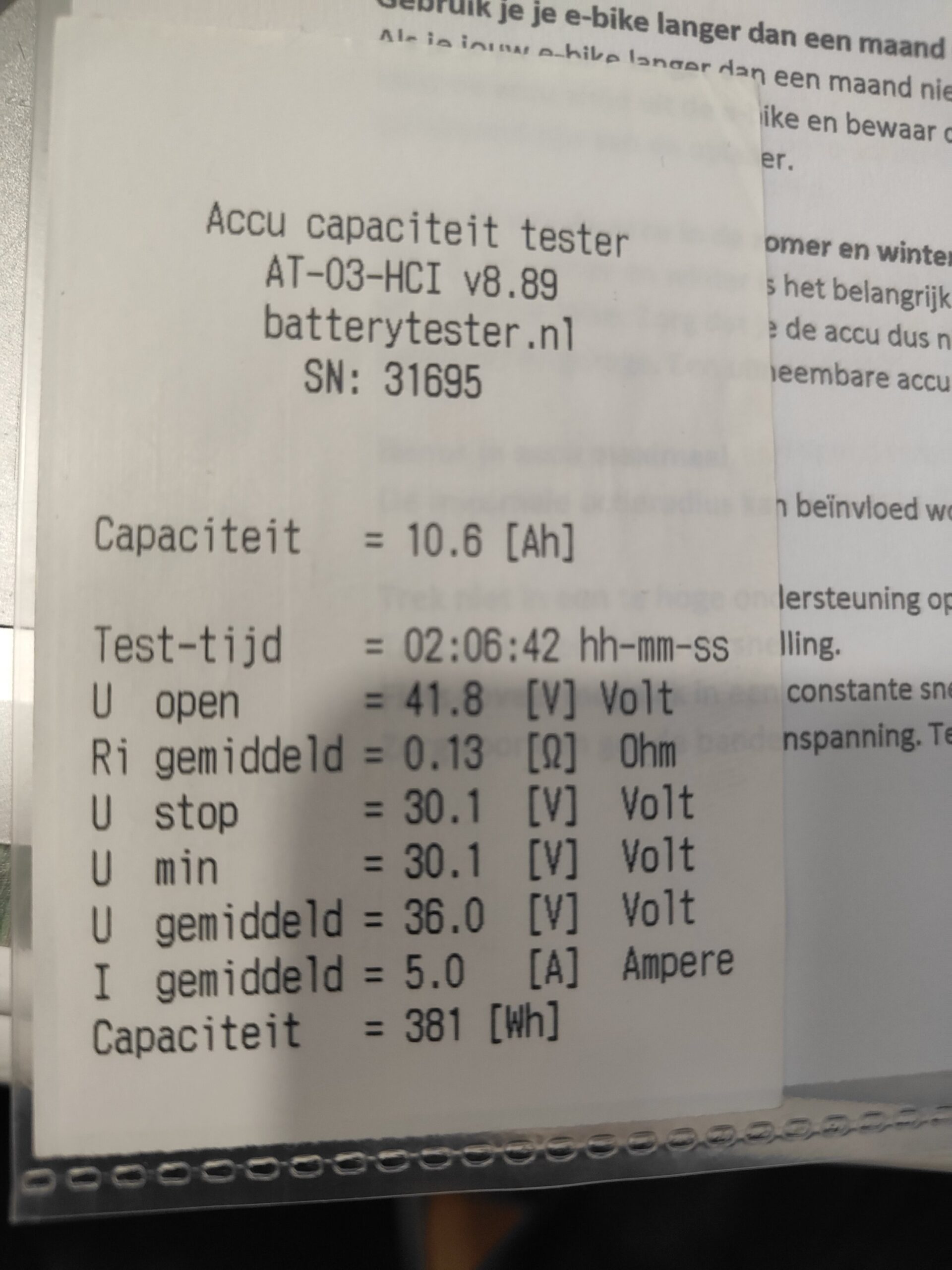 VERKOCHT / E-bike STELLA NANTES lage instap, accutestrapport & garantie. 476 km gereden - Afbeelding 14